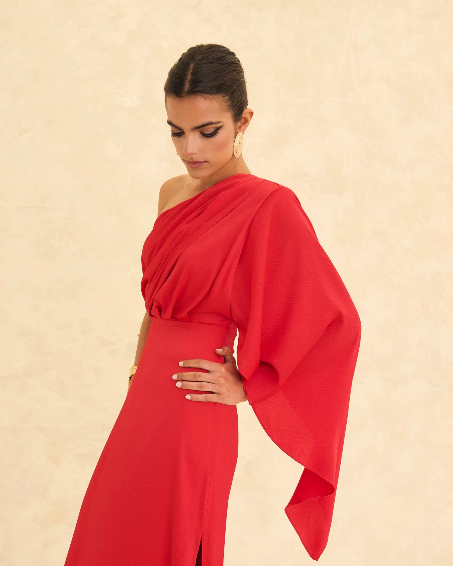 Vestido Petra Rojo 5 Vestido Petra Rojo - Imagen 3