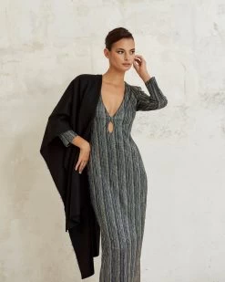 Chal De Mohair Negro -Lady Pipa WEB LOOK18 1911