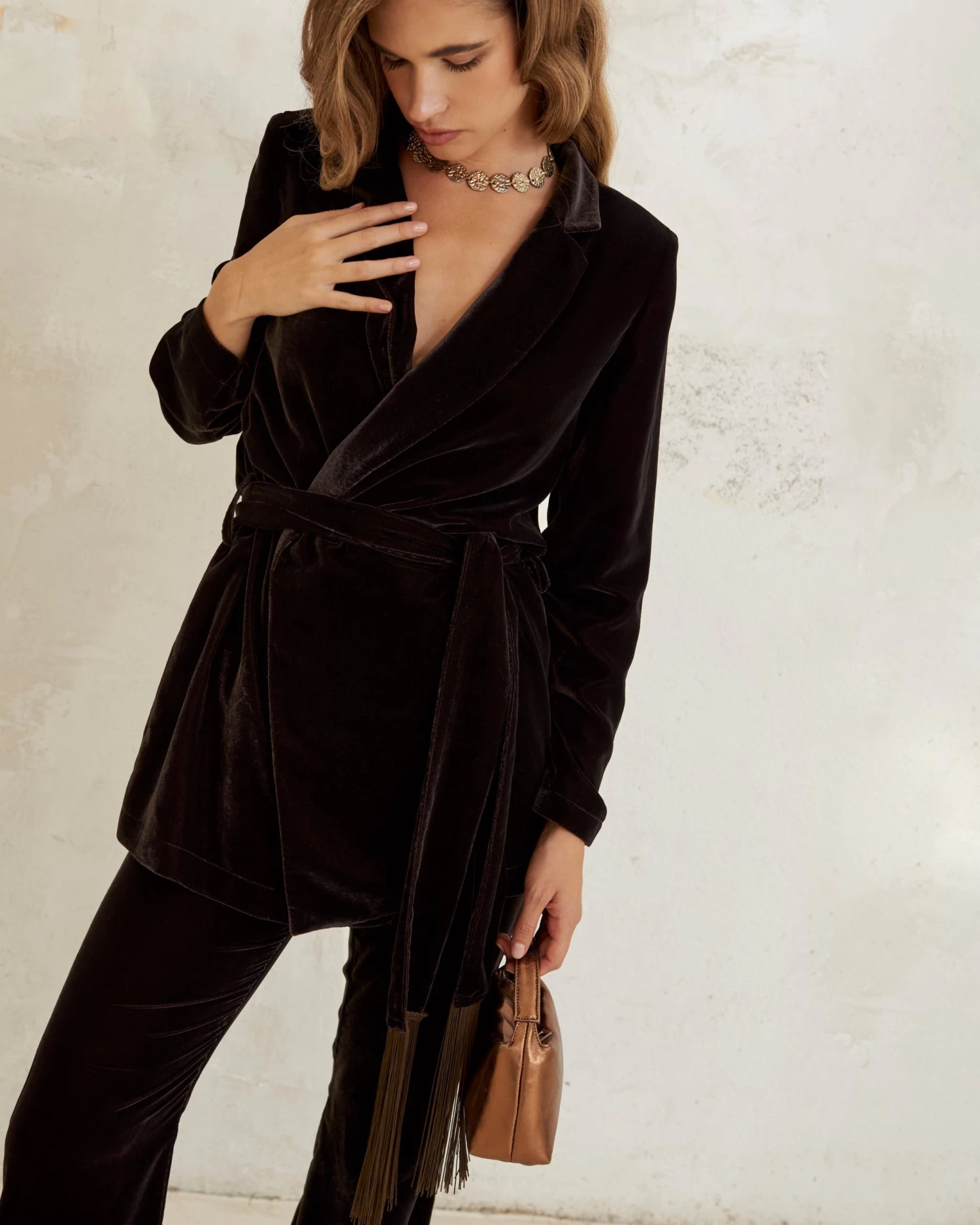 Pantalón Agatha Chocolate 6 Pantalón Agatha Chocolate - Imagen 4