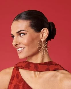 Pendientes Jazmín Dorado -Lady Pipa WEB LOOK2 203