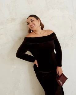 Vestido Margaret Chocolate 17 Vestido Margaret Chocolate -Lady Pipa WEB LOOK22 2339