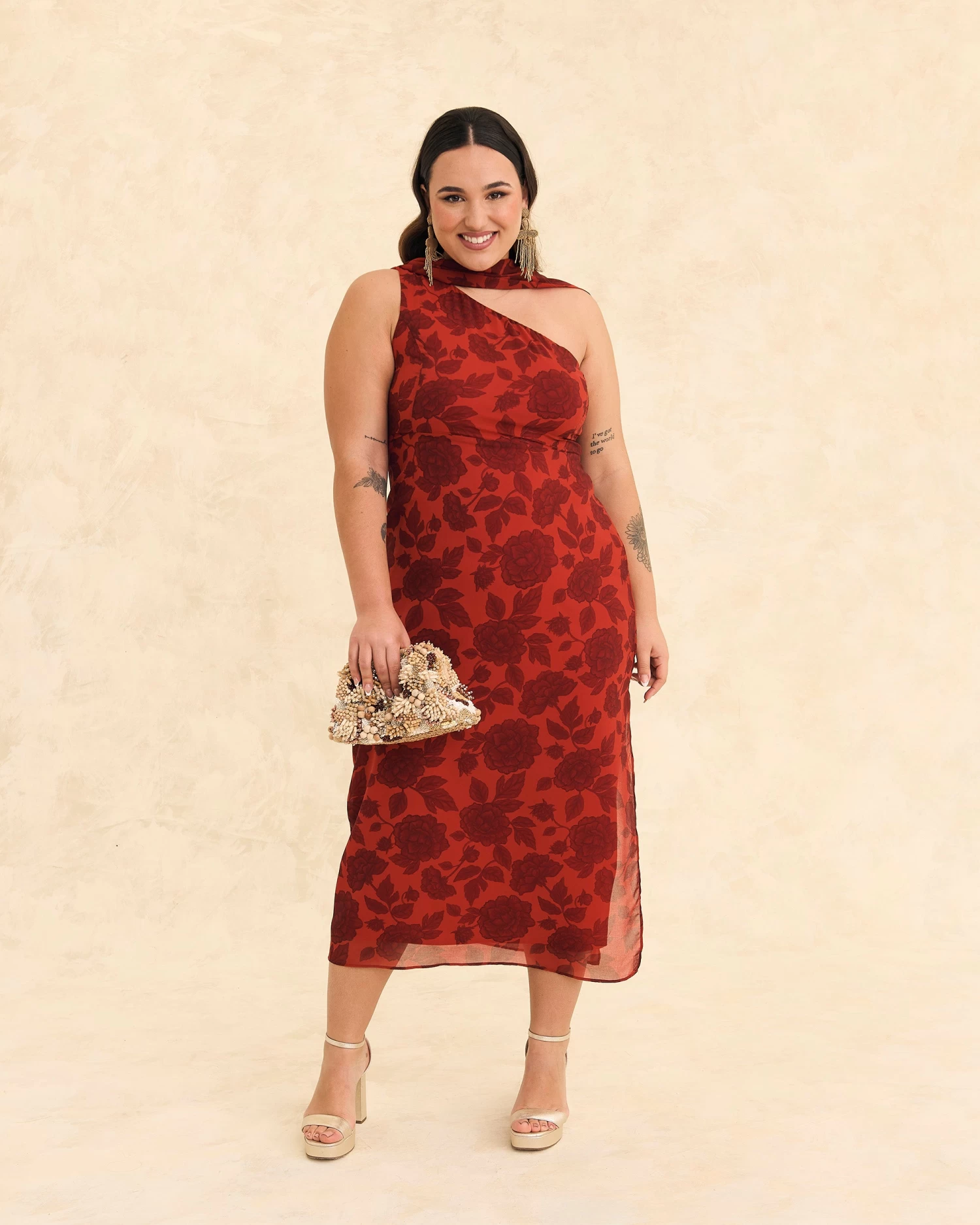 Vestido Sidonia Irapa Rojo 11 Vestido Sidonia Irapa Rojo - Imagen 9