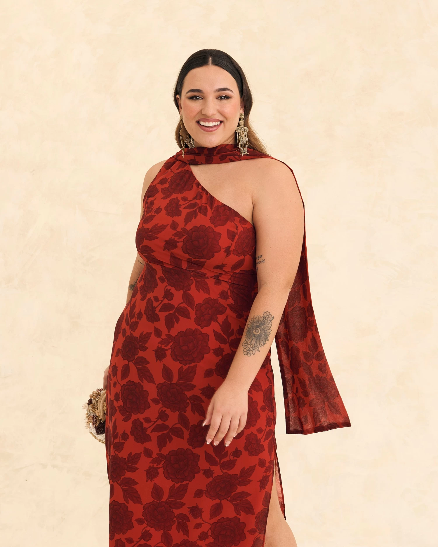 Vestido Sidonia Irapa Rojo 10 Vestido Sidonia Irapa Rojo - Imagen 8