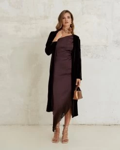 Vestido Ébano Marrón 22 Vestido Ébano Marrón -Lady Pipa WEB LOOK24 2429