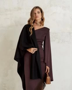 Chal De Mohair Negro -Lady Pipa WEB LOOK24 2462