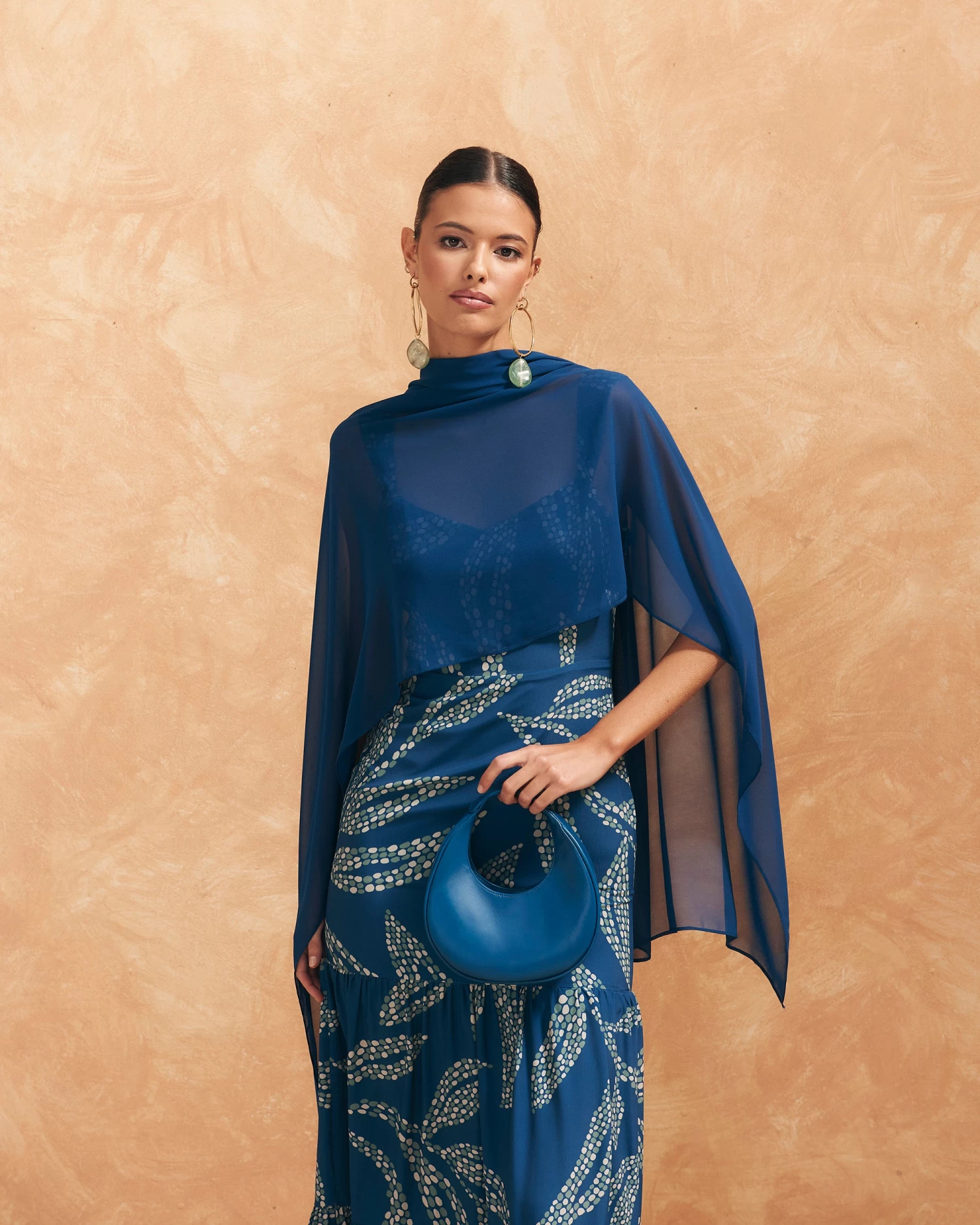 Vestido Creta Bogotá Azul 12 Vestido Creta Bogotá Azul - Imagen 10