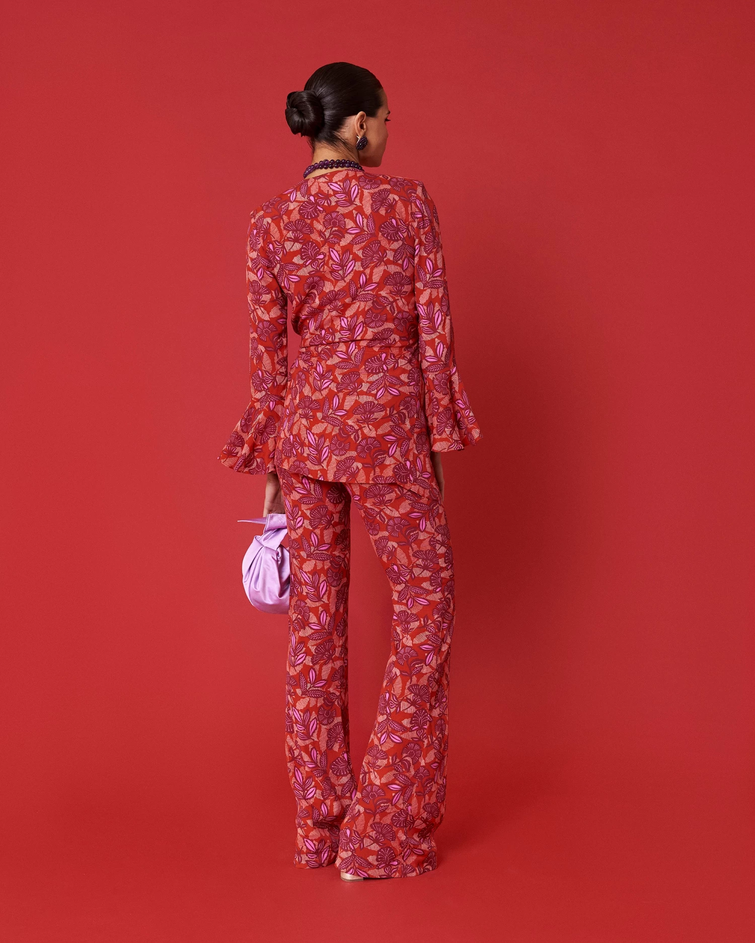 Pantalón Agatha Manila Coral 6 Pantalón Agatha Manila Coral - Imagen 4