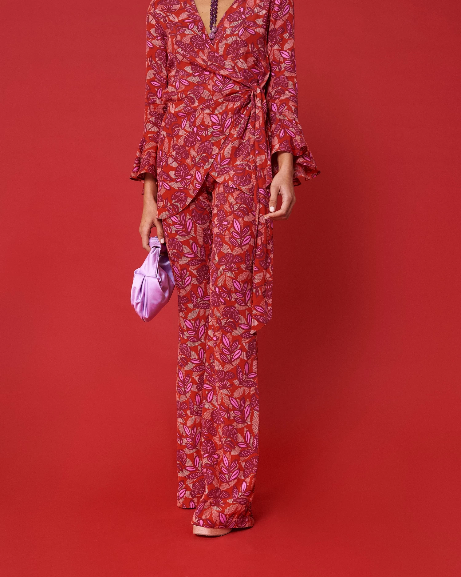 Pantalón Agatha Manila Coral 10 Pantalón Agatha Manila Coral - Imagen 8