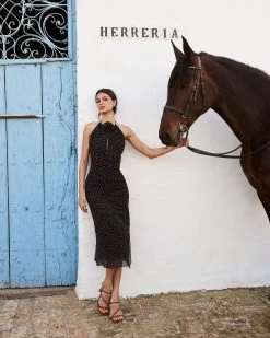 Vestido Clara Topos Negros -Lady Pipa WEB LOOK3 474