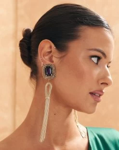 Pendientes Pantera Dorado De Sita Nevado -Lady Pipa WEB LOOK30 2505