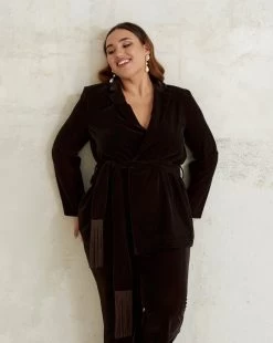 Blazer Victoria Chocolate 21 Blazer Victoria Chocolate -Lady Pipa WEB LOOK31 2705