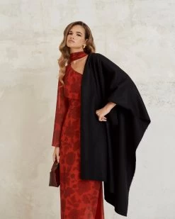 Chal De Mohair Negro -Lady Pipa WEB LOOK4 622