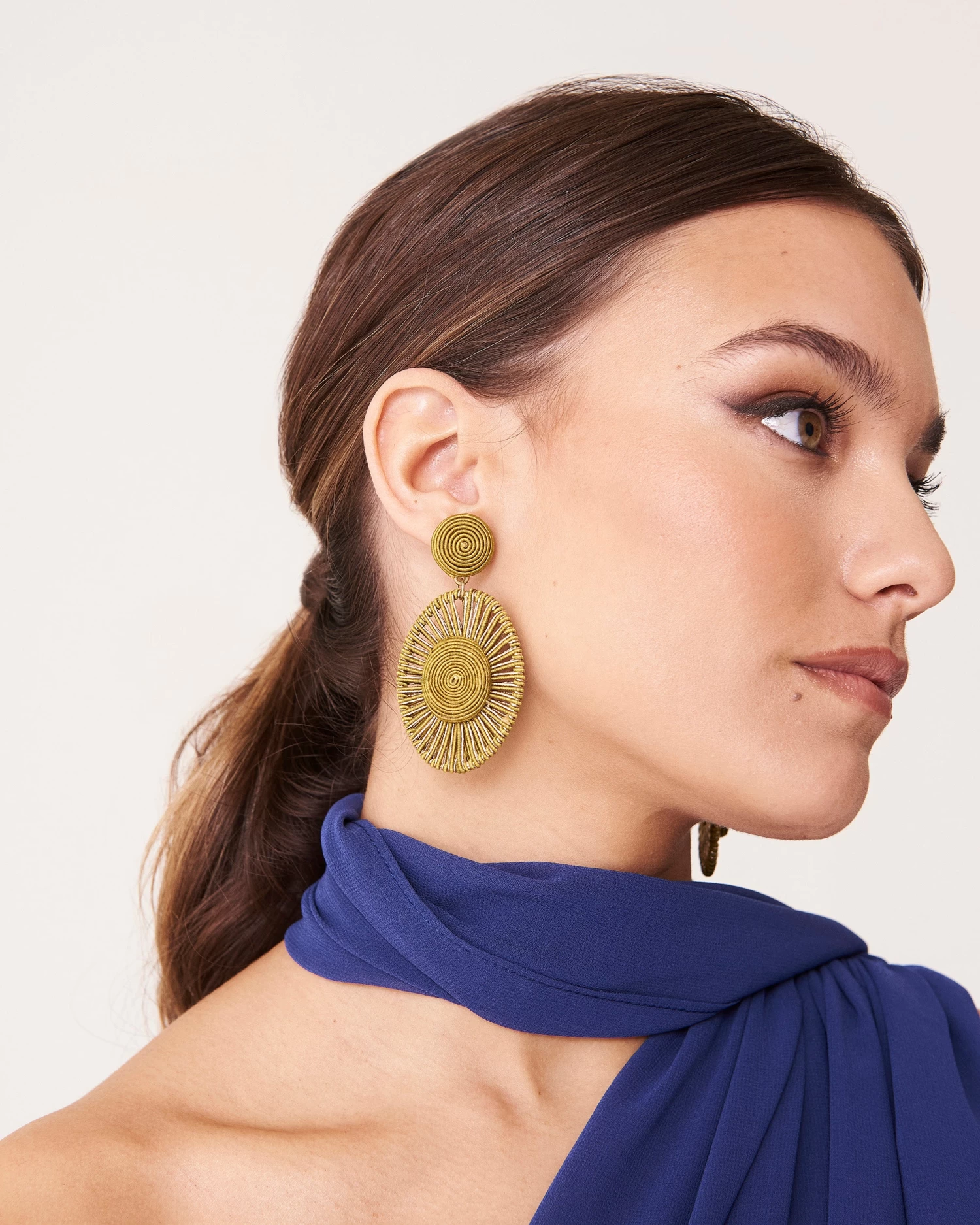 Pendientes Sol Oro 3 Pendientes Sol Oro