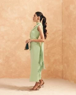 Vestido Casablanca Celadón 15 Vestido Casablanca Celadón -Lady Pipa WEB LOOK6 371