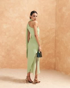 Vestido Casablanca Celadón 12 Vestido Casablanca Celadón -Lady Pipa WEB LOOK6 381