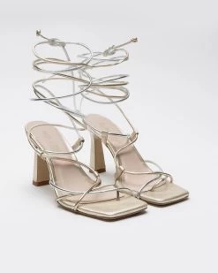 Sandalia Macarella Dorado 15 Sandalia Macarella Dorado -Lady Pipa ladypipa oro 02